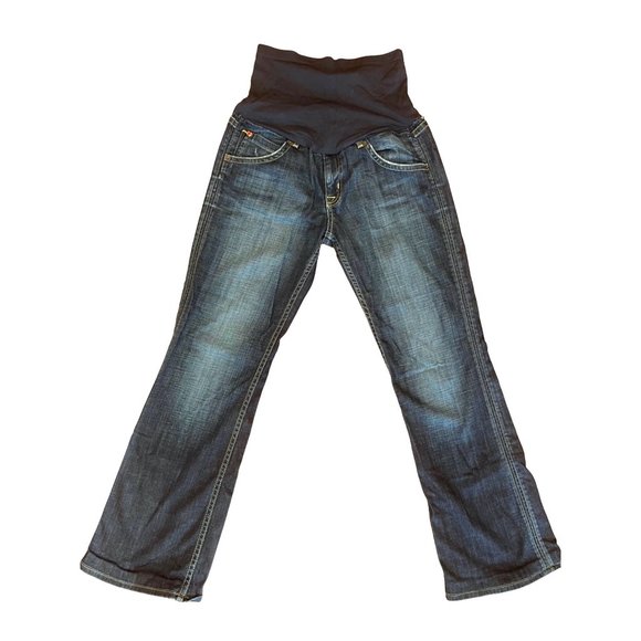 A Pea in the Pod Flared Maternity/ Pregnancy Jeans Size 31 - Picture 1 of 8